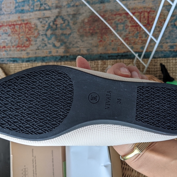 Knitted pointed toe flats - Picture 4 of 5